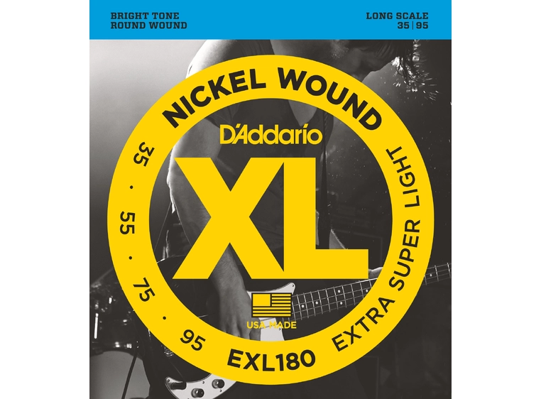 D'Addario EXL180 El. Bass (035-095) 